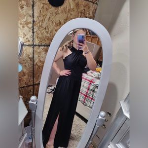 Black long dress